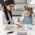 YIJHLHB 12 Color Metallic Outline Markers Double Line Glitter Paint Pink by Deal US