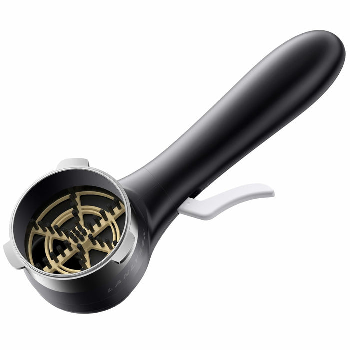 LANLYSEN 58mm Grouphead Brush Metal Black for E61 ECM Rocket Sanremo VBM by Deal US