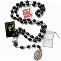 Saint Faustina Kowalska Divine Mercy Chaplet Blue Cord Poland Novena by Deal US