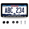 I Myself am Strange and Unusual Stainless Steel License Plate Frame 12.2x6 by Deal US