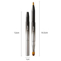 ukiss 4 Pcs Gradient Retractable Lip Brushes Makeup Tool Portable with Cap by Deal US