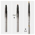 ukiss 4 Pcs Gradient Retractable Lip Brushes Makeup Tool Portable with Cap by Deal US