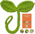 PIDELIGHT Handmade Knitted Crochet Leaf Sprout Multi-Functional Accessory by Deal US
