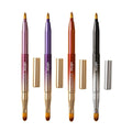 ukiss 4 Pcs Gradient Retractable Lip Brushes Makeup Tool Portable with Cap by Deal US