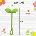 PIDELIGHT Handmade Knitted Crochet Leaf Sprout Multi-Functional Accessory by Deal US