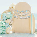 JeVenis Last Toast On The Coast Blue Beach Bachelorette Party Banner by Deal US