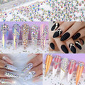 576pcs SS30 6.5mm AB Rhinestones Round Crystals for Nail Art Jewelry Crafts by Deal US