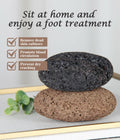 Boncun Foot Pumice Stone Callus Remover Exfoliator Natural Lava Stone Brown by Deal US