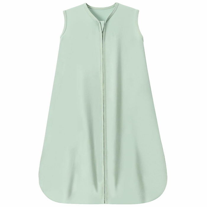 GUNTAIL Baby Sleep Sack 100% Rayon Cotton 2-Way Zipper Soft Lightweight Green L by Deal US