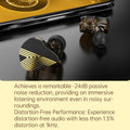 ARTTI TR1 Wired IEM Earbuds 1DD+1BA Beryllium In-Ear Monitor 2Pin 0.78mm 3.5mm by Deal US