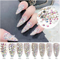 576pcs SS30 6.5mm AB Rhinestones Round Crystals for Nail Art Jewelry Crafts by Deal US