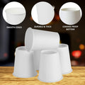 Smygoods Disposable Paper Coffee Cups White 10 OZ 100 Count Hot Beverage by Deal US