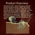 ARTTI TR1 Wired IEM Earbuds 1DD+1BA Beryllium In-Ear Monitor 2Pin 0.78mm 3.5mm by Deal US