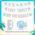 JeVenis Last Toast On The Coast Blue Beach Bachelorette Party Banner by Deal US