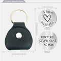 HHXFLY Pocket Hug Leather Keychain Inspirational Gift Box Small by Deal US