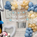 JeVenis Last Toast On The Coast Blue Beach Bachelorette Party Banner by Deal US