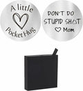 HHXFLY Pocket Hug Leather Keychain Inspirational Gift Box Small by Deal US