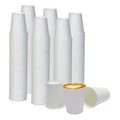 Smygoods Disposable Paper Coffee Cups White 10 OZ 100 Count Hot Beverage by Deal US