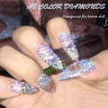 576pcs SS30 6.5mm AB Rhinestones Round Crystals for Nail Art Jewelry Crafts by Deal US