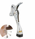 HOME&I Easy Pedal Kick Down Door Stop Chrome 4 Inch 1 Pack Height-Adjustable by Deal US