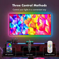 DTQJ RGB LED TV Backlight Strip 13.1ft USB Music Sync Bluetooth Remote by Deal US
