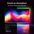 DTQJ RGB LED TV Backlight Strip 13.1ft USB Music Sync Bluetooth Remote by Deal US