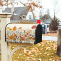Kcozydecor Autumn Orange Flowers Magnetic Mailbox Cover 25.5x21in Standard by Deal US