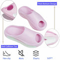 Meik Mangni Kids Cloud Slides Pillow Slippers Pink Size 9-9.5 by Deal US