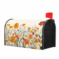 Kcozydecor Autumn Orange Flowers Magnetic Mailbox Cover 25.5x21in Standard by Deal US