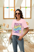 Mental Health Matters Shirt Women Suicide Awareness Tee Light Pink by Deal US