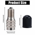 NQEUEPN 5pcs Double Seal Valve Stem Caps High Pressure Tire Valve Caps by Deal US
