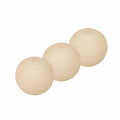 Amazon Basics Interactive Glow Rubber Dog Balls 2.5in Light Green 2 Pack by Deal US