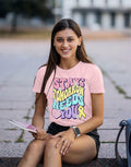Mental Health Matters Shirt Women Suicide Awareness Tee Light Pink by Deal US