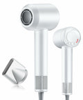 Meditoross Hair Dryer 140000 RPM High Speed Negative Ionic Thermo Control White by Deal US