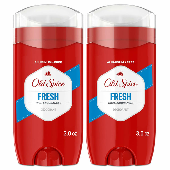 Old Spice High Endurance Men's Deodorant Fresh Scent 3oz Pack of 2 by Deal US