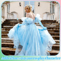 Croknit 16 Pcs Witch Party Favors Blue Pink Princess Crown Wands Gloves by Deal US
