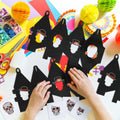 VIHOSE 12 Sets Day of The Dead Sugar Skull Masks Craft Kits Bulk Halloween Decor by Deal US