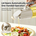 MDZF SWEET HOME Oil Sprayer 2 in 1 Olive Oil Dispenser 500ml White Glass by Deal US