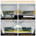 Uxcer Polarized Sun Visor Extender UV400 PC Lens Gray Sunshade Blocker by Deal US