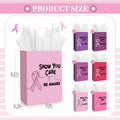Abbylike 36 Pcs Breast Cancer Awareness Gift Bags Pink Ribbon Pink Color by Deal US