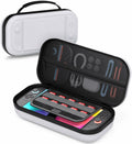 STARTRC GAMES Switch 2 Carrying Case Large Capacity PU Hard Travel Bag White by Deal US