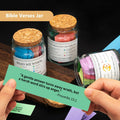 Bible Verse Jar Scripture Prayer Cards Spiritual Religious Christian Gift by Deal US