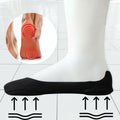 Soxbang 3 Pack No Show Socks Ball-of-Foot Cushion Ultra Low Cut Black Size 5-7.5 by Deal US