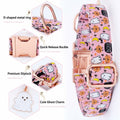 Faygarsle Halloween Dog Collar Pink Cotton Pumpkin Pattern Size S by Deal US