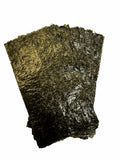 BiggerFish Seaweed Snacks Premium Green Nori Saltwater Fish 20 Half Sheets by Deal US