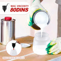 Electric Paint Sprayer with 6 Copper Nozzles & 3 Patterns for DIY Use by Deal US