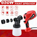 Electric Paint Sprayer with 6 Copper Nozzles & 3 Patterns for DIY Use by Deal US