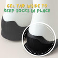 Soxbang 3 Pack No Show Socks Ball-of-Foot Cushion Ultra Low Cut Black Size 5-7.5 by Deal US