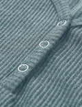 Meow Meow Lace Women's Ribbed V Neck Henley Tank Top Blue Grey Size L by Deal US