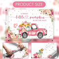 Andrain 50pcs Pumpkin Disposable Paper Placemats 11x17in Pink Flowers by Deal US